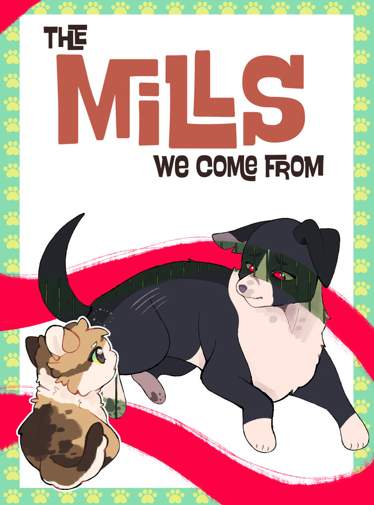 "The Mills We Come From" PDF | 1920x1080 (2025) Clip Studio Paint, Adobe InDesign
