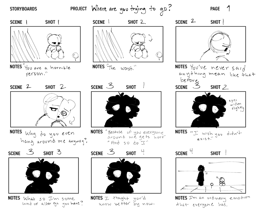 Where Are You Trying To Go? Page 1